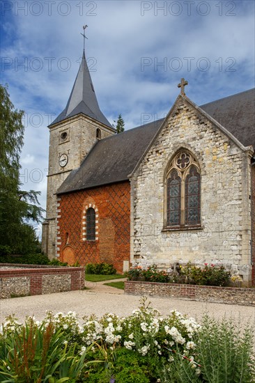The church of Saint-Victor l'Abbaye