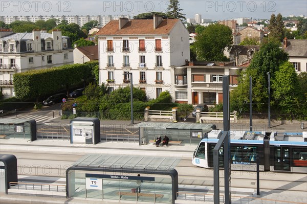 Station de tramway à Choisy-le-Roi