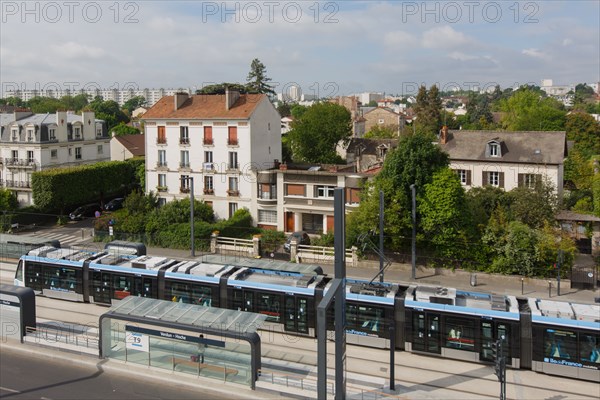 Station de tramway à Choisy-le-Roi