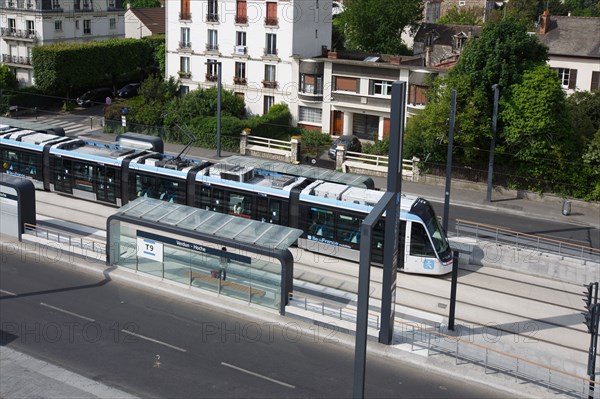 Station de tramway à Choisy-le-Roi