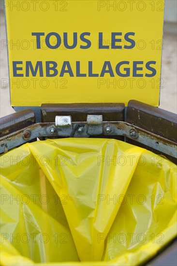 Trouville, Street litter bin