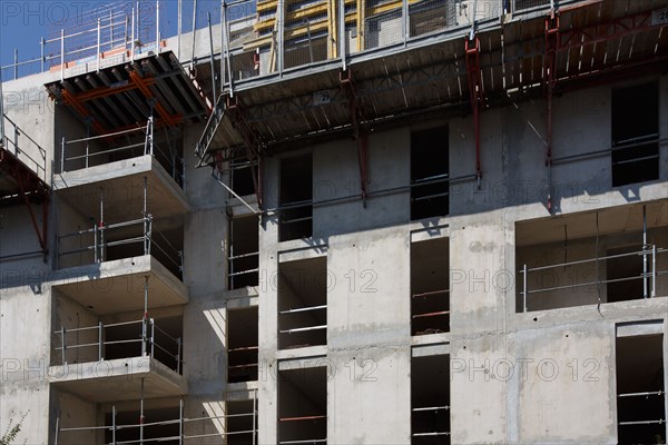 Chantier de construction à Rueil-Malmaison