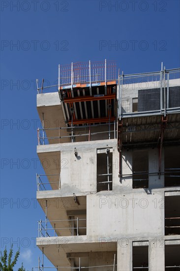 Chantier de construction à Rueil-Malmaison