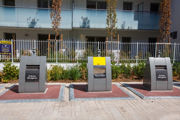 Rueil-Malmaison, poubelles de tri sélectif