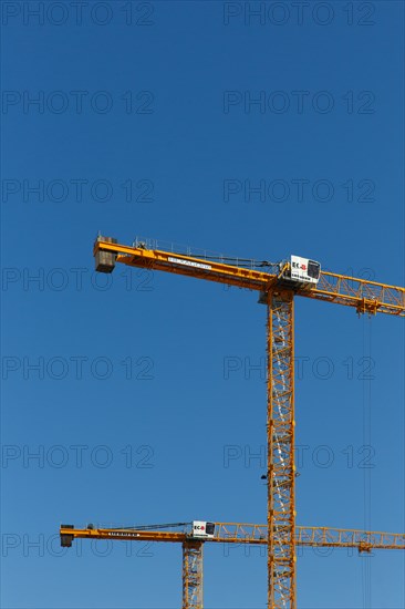 Construction cranes