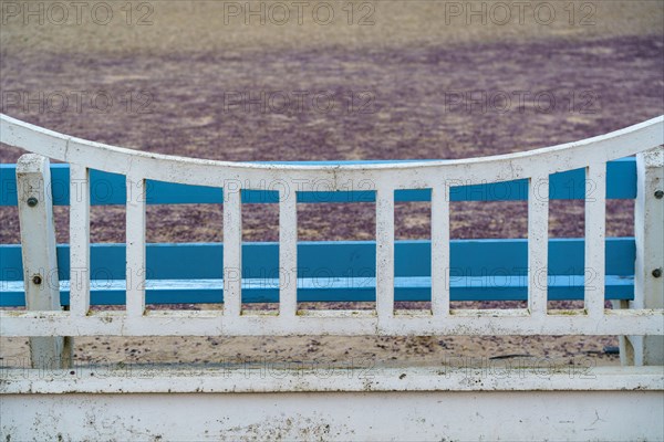 Trouville, fence and park bench