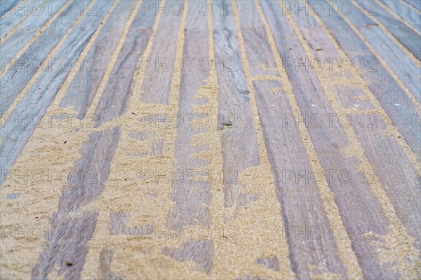 Trouville, beach boards