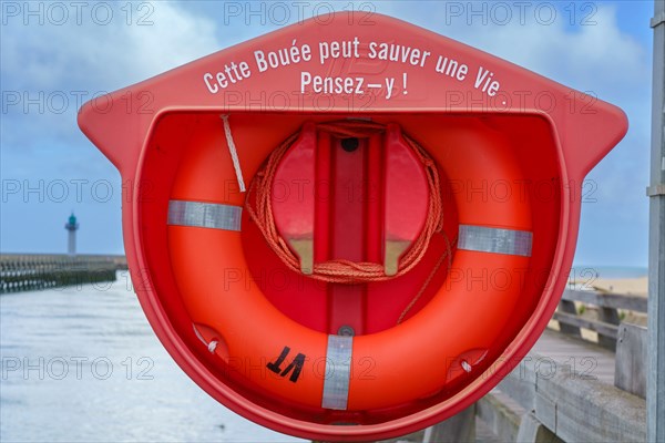 Trouville, Calvados, lifebuoy