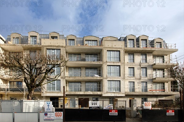 Construction site in Rueil-Malmaison