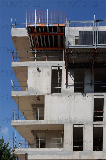 Construction site in Rueil-Malmaison