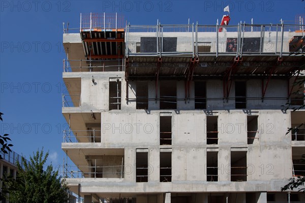 Construction site in Rueil-Malmaison