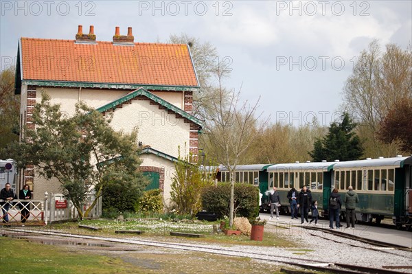 Le Crotoy, the Baie de Somme railway