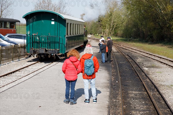 Le Crotoy, the Baie de Somme railway