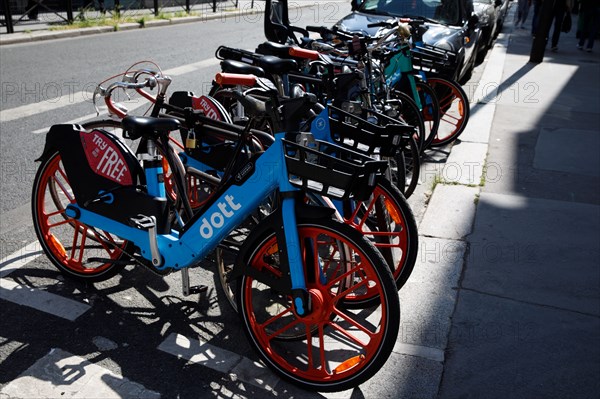 Vélos en libre service, Paris