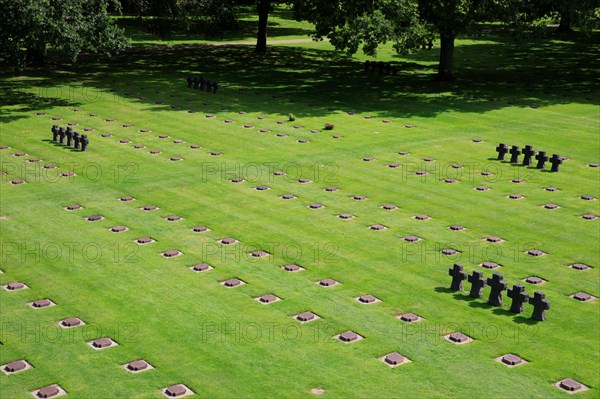 Cimetière allemand, La Cambe, Calvados