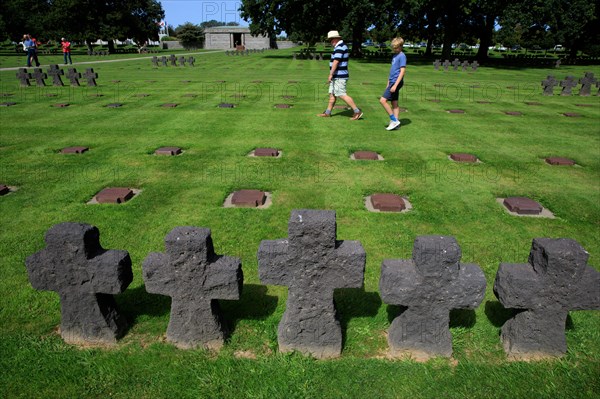 Cimetière allemand, La Cambe, Calvados