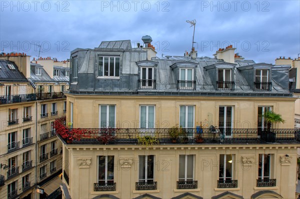 Paris, 2nd arrondissement, rooftop views