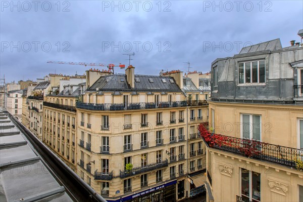 Paris, 2nd arrondissement, rooftop views