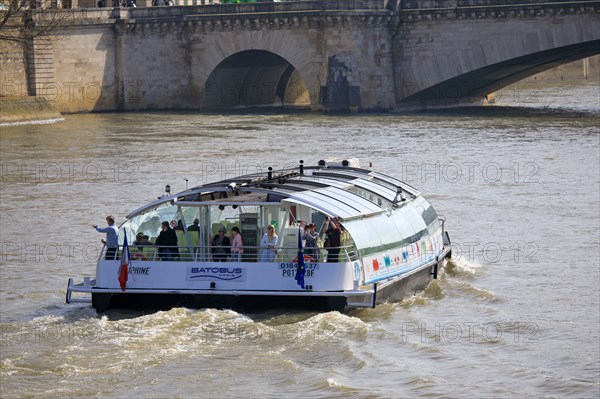 Paris, Batobus on the Seine