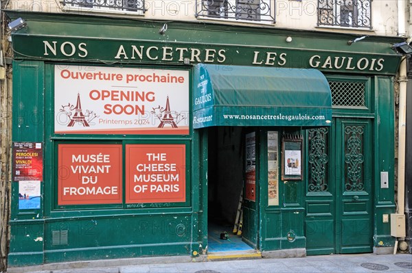Paris, future cheese museum