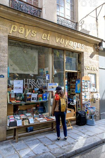 Paris, librairie Ulysse