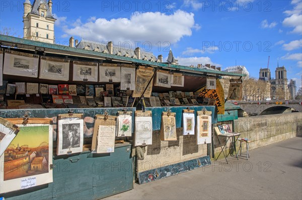 Paris, quai des Grands-Augustins