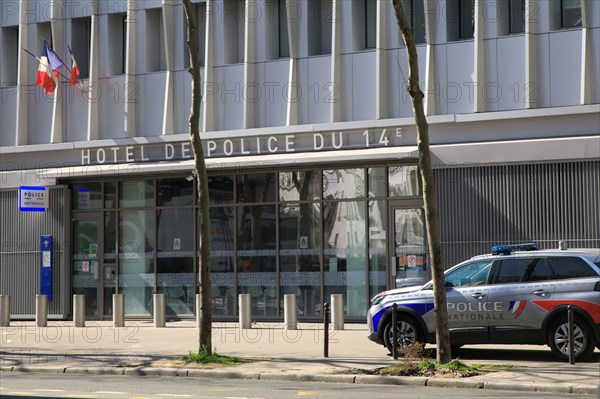 Paris, hôtel de police du 14e arrondissement