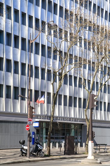 Paris, hôtel de police du 14e arrondissement