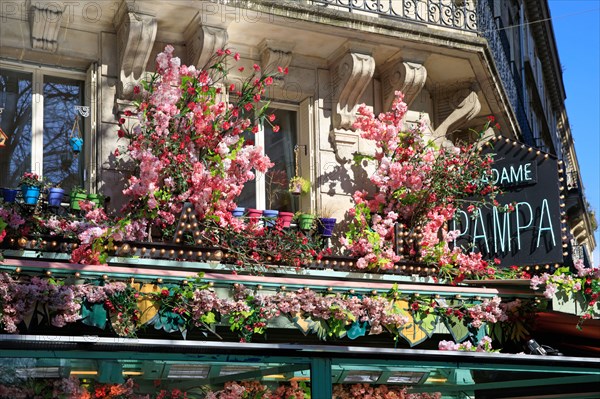 Paris, restaurant "Madame Pampa"