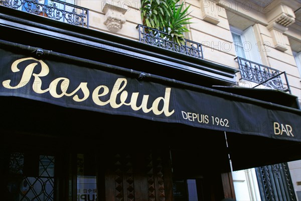 Paris, bar Rosebud