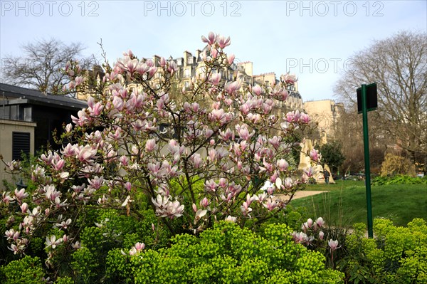 Paris, square de l'abbé Migne