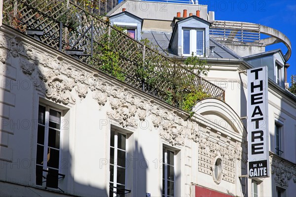 Paris, théâtre de la Gaîté Montparnasse