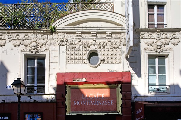 Paris, théâtre de la Gaîté Montparnasse