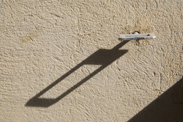 Ombre sur un mur