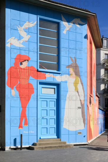 Paris, place Jacques Demy