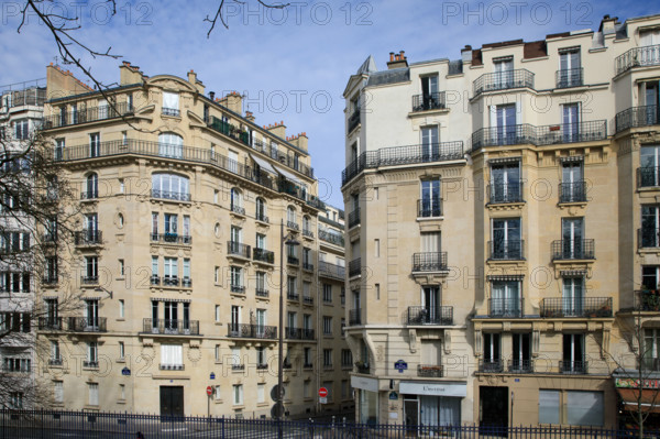Paris, rue de la Cité Universitaire