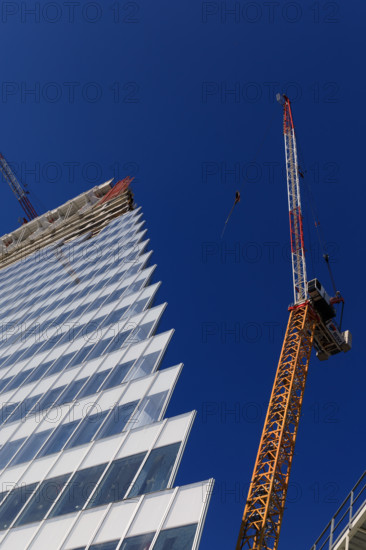 Paris, chantier de la Tour Triangle
