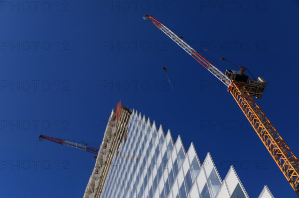 Paris, chantier de la Tour Triangle