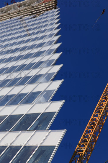 Paris, chantier de la Tour Triangle