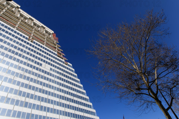 Paris, chantier de la Tour Triangle