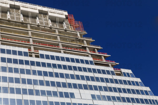 Paris, chantier de la Tour Triangle