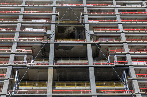 Paris, chantier de la Tour Triangle