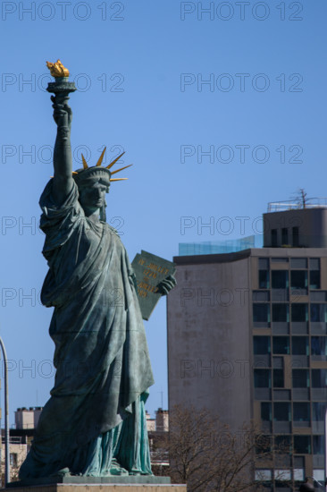 Paris, statue de la Liberté
