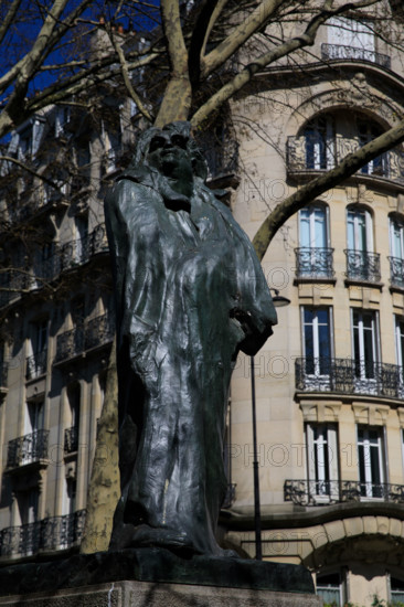 Paris, statue de Balzac