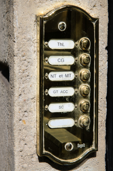 Paris, interphones