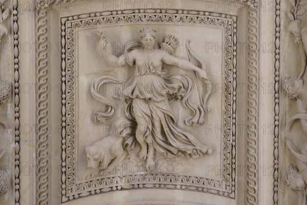 Paris, Musée du Louvre, escalier Henri II