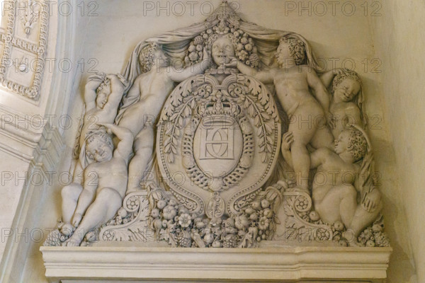 Paris, Musée du Louvre, escalier Henri II