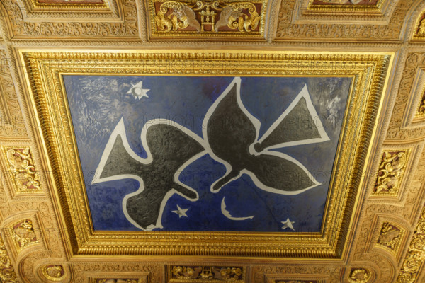 Paris, Musée du Louvre, "Les Oiseaux" de Georges Braque