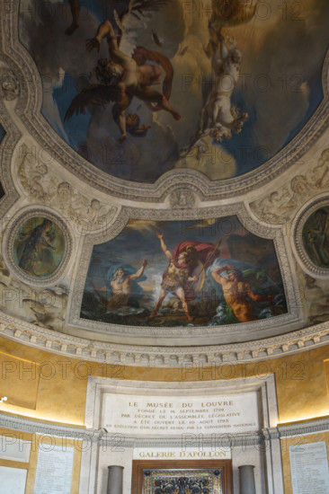 Paris, Musée du Louvre, Rotonde d'Apollon