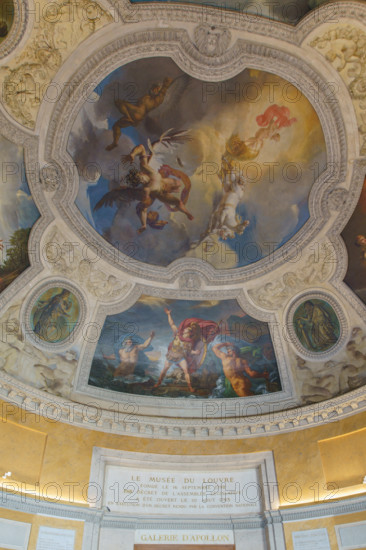 Paris, Musée du Louvre, Rotonde d'Apollon